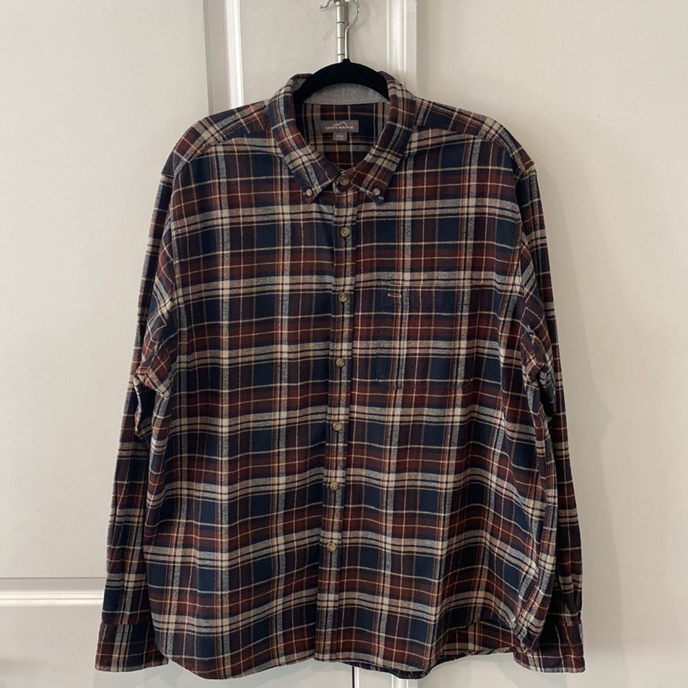 2XL Eddie Bauer Men's Long Sleeve Shirt